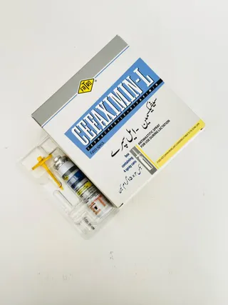 Cefaximin-L intramammary spray can view showing FATRO Italian manufacture