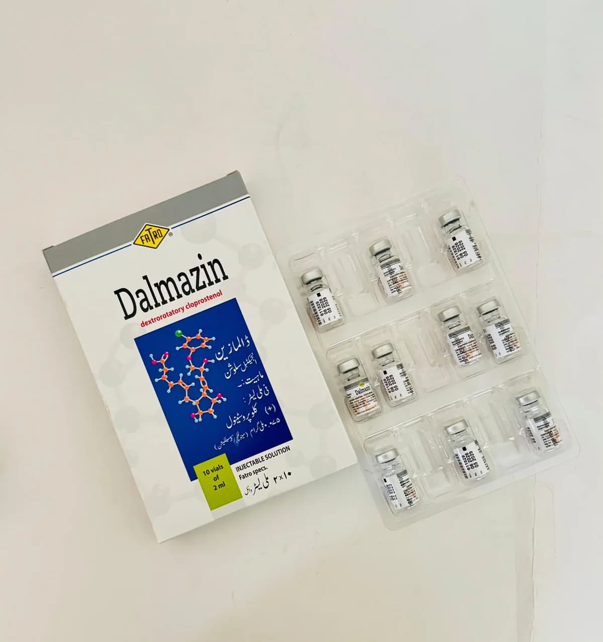 Dalmazin indications and zero milk withdrawal label confirmation