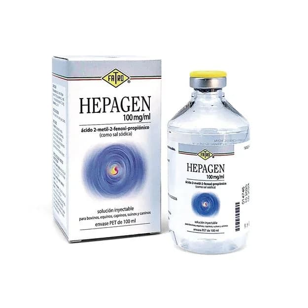 HEPAGEN veterinary injectable bottle 100ml