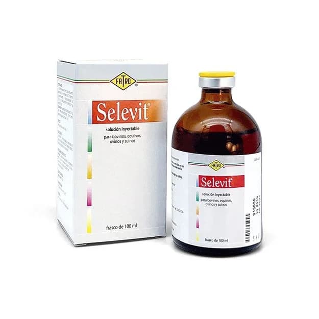 SELEVIT veterinary vitamin injection bottle 100ml